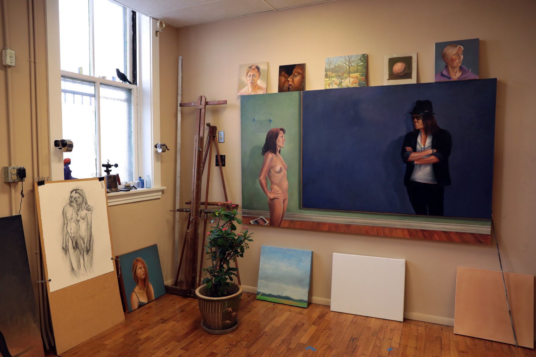 At Home with David and Mary Beth Ottinger in Bevo Mill artist's studio